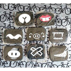 Face Mask Cover Funny Cartoon Unisex Washable Lot of 8